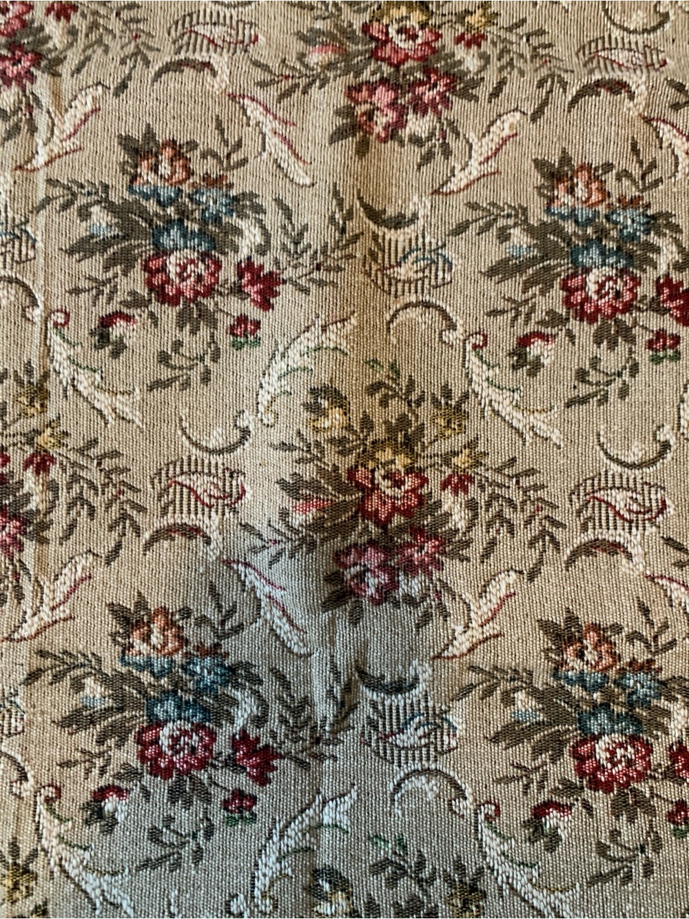 Small Square of Sturdy Patterned Fabric - 0.8 M